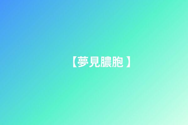 【夢見膿胞 】